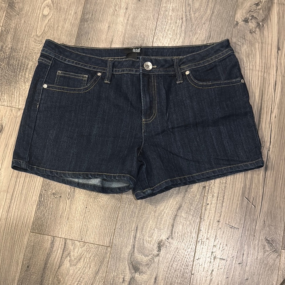 A.N.A Women’s Dark Indigo Jean Shorts